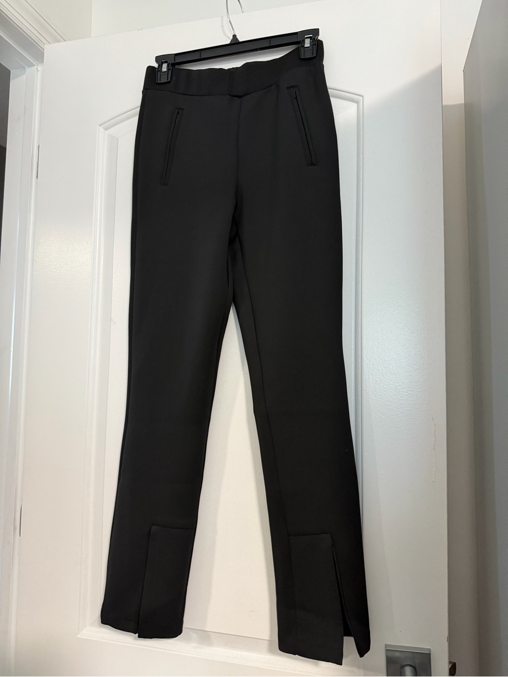 Good American Black Stretch Pants